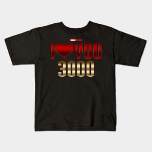 I Love You 3000 v1 Kids T-Shirt